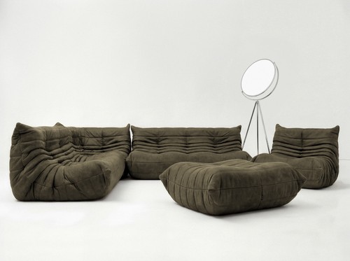 Ligne roset piece togo sofa - togo,