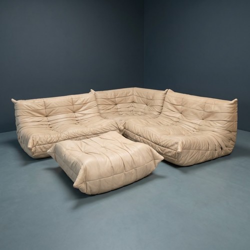 Rare ligne roset 1980s beige - roset,