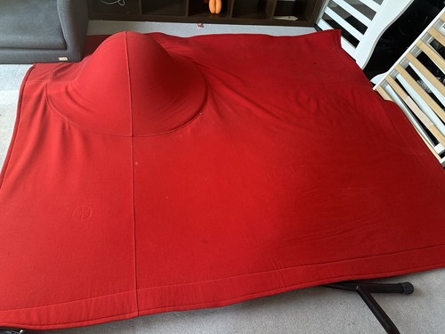 Ligne roset red designer rug - ligne,